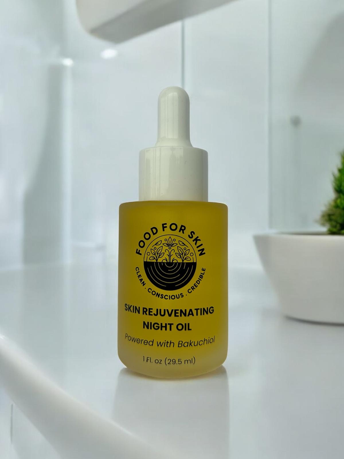 Skin Rejuvenating Bakuchiol Night Oil Unscented (1 fl. oz)